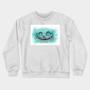 Cheshire Cat - Drawing - Dibujados Crewneck Sweatshirt